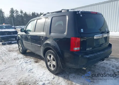 2009 Honda Pilot Ex-L из США, поврежденный, VIN 5FNYF48669B017370